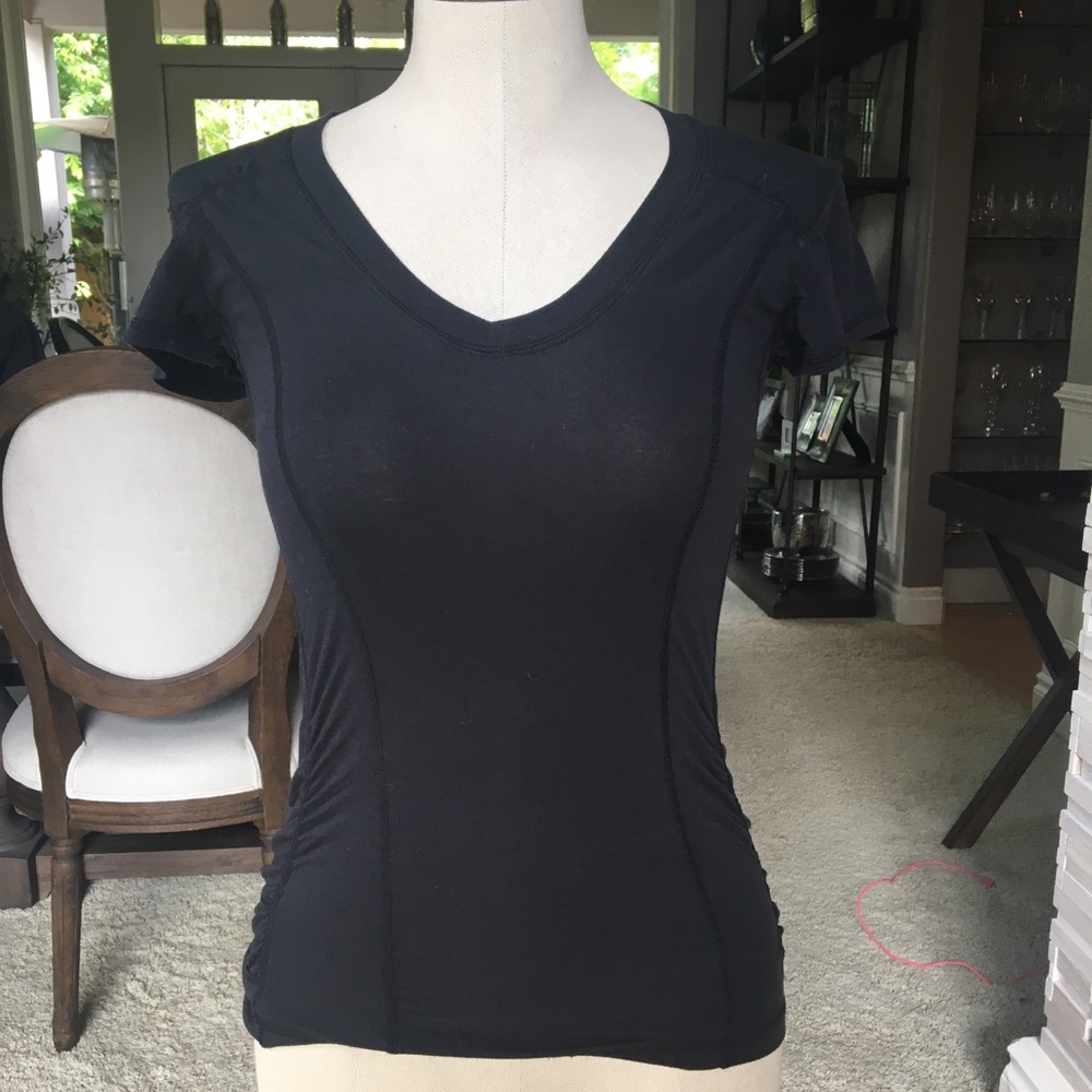 Zella black workout top